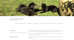 Desktop Screenshot of animalbehaviour.net